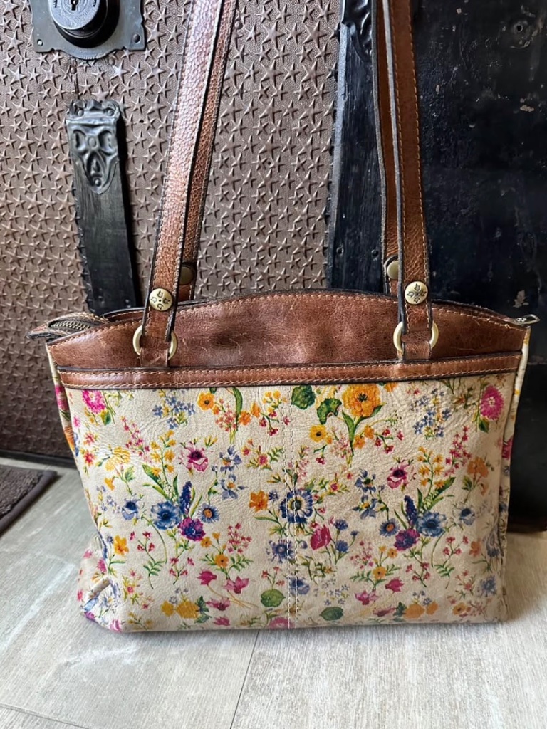 Patricia Nash Cassini Floral Leather Tote — image 3 of 8